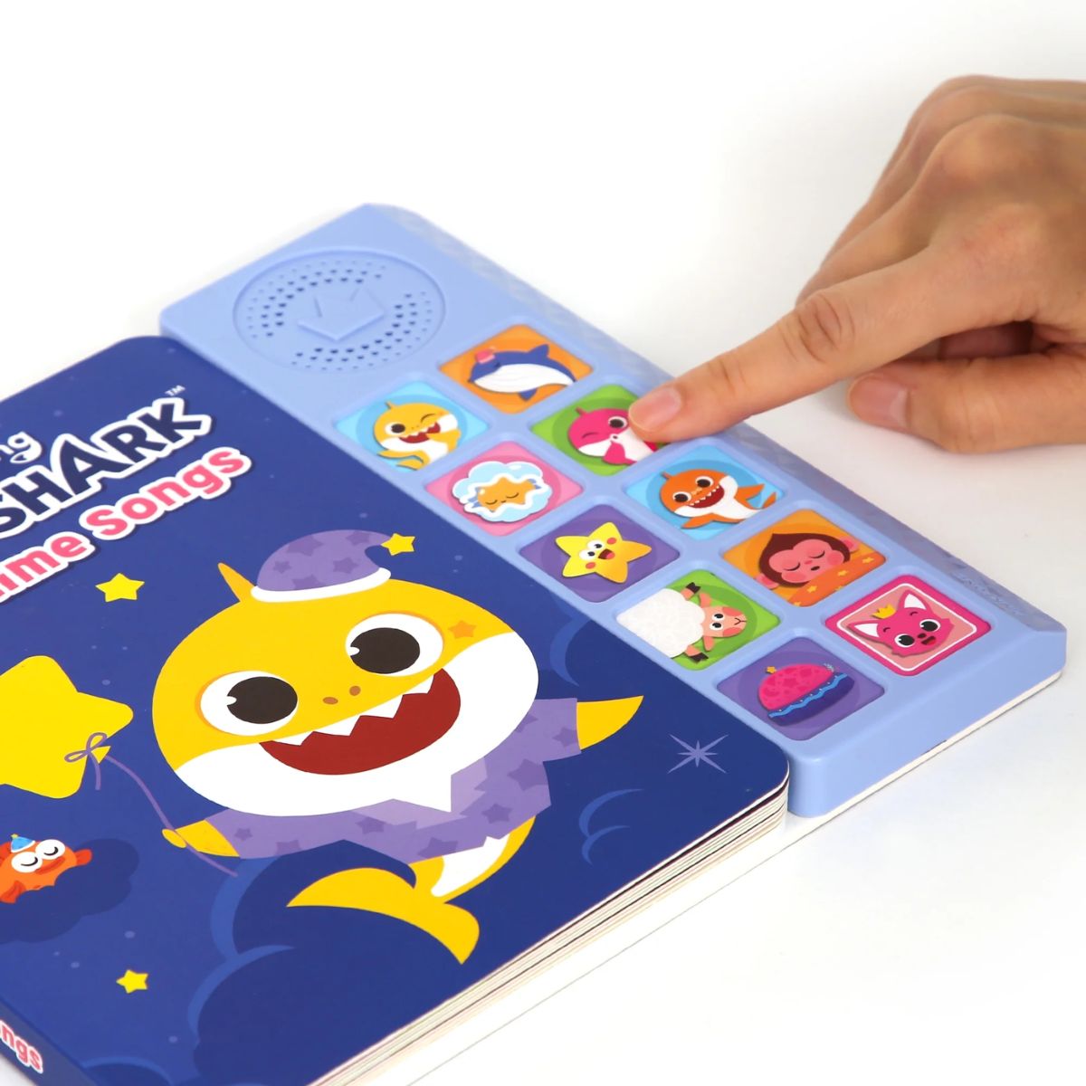 Pinkfong 10 Button Sound Book - Baby Shark Bedtime - Interactive musical storytelling